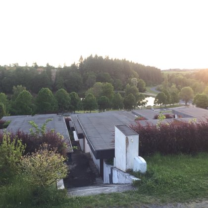 Accès au plan d'eau