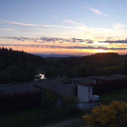 Vue sur le massif du Sancy
