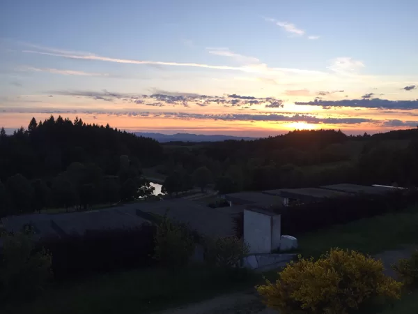 Vue sur le massif du Sancy